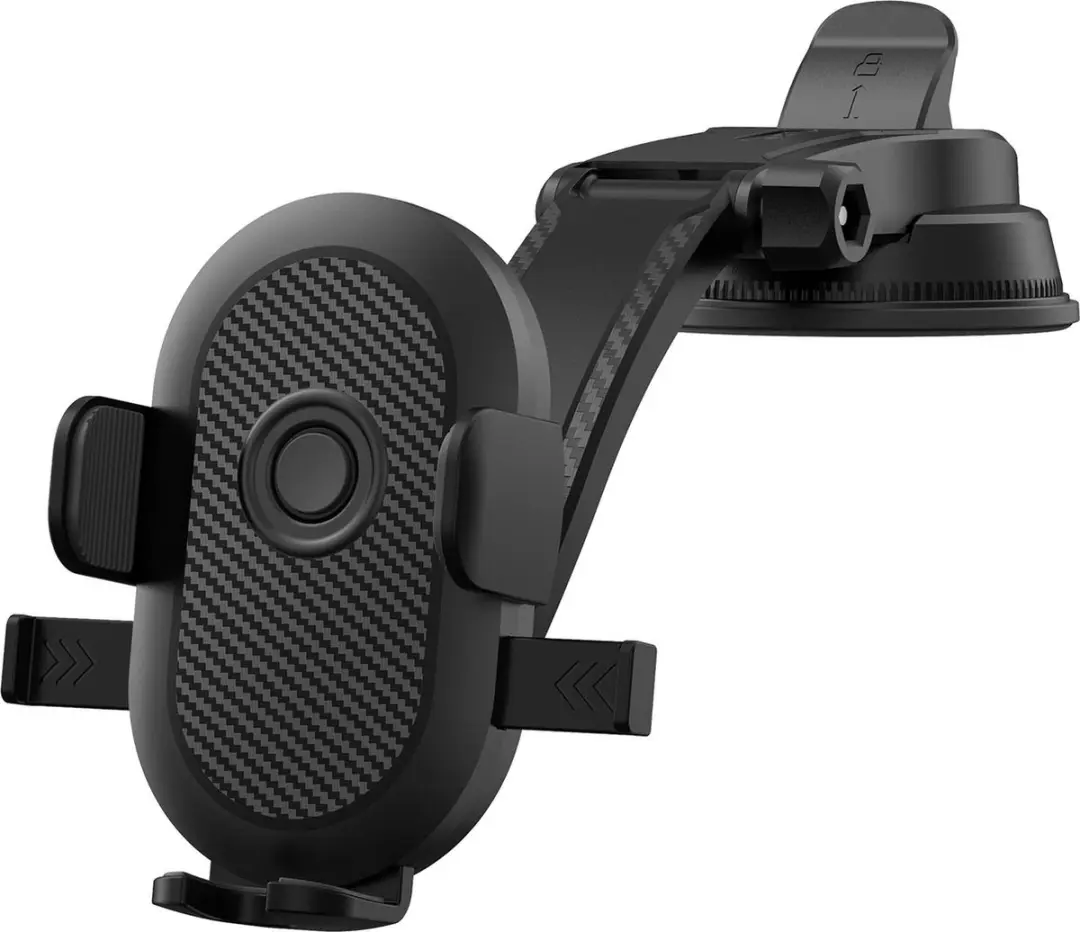 WiWu CH014 Autohouder Zuignap - Zwart