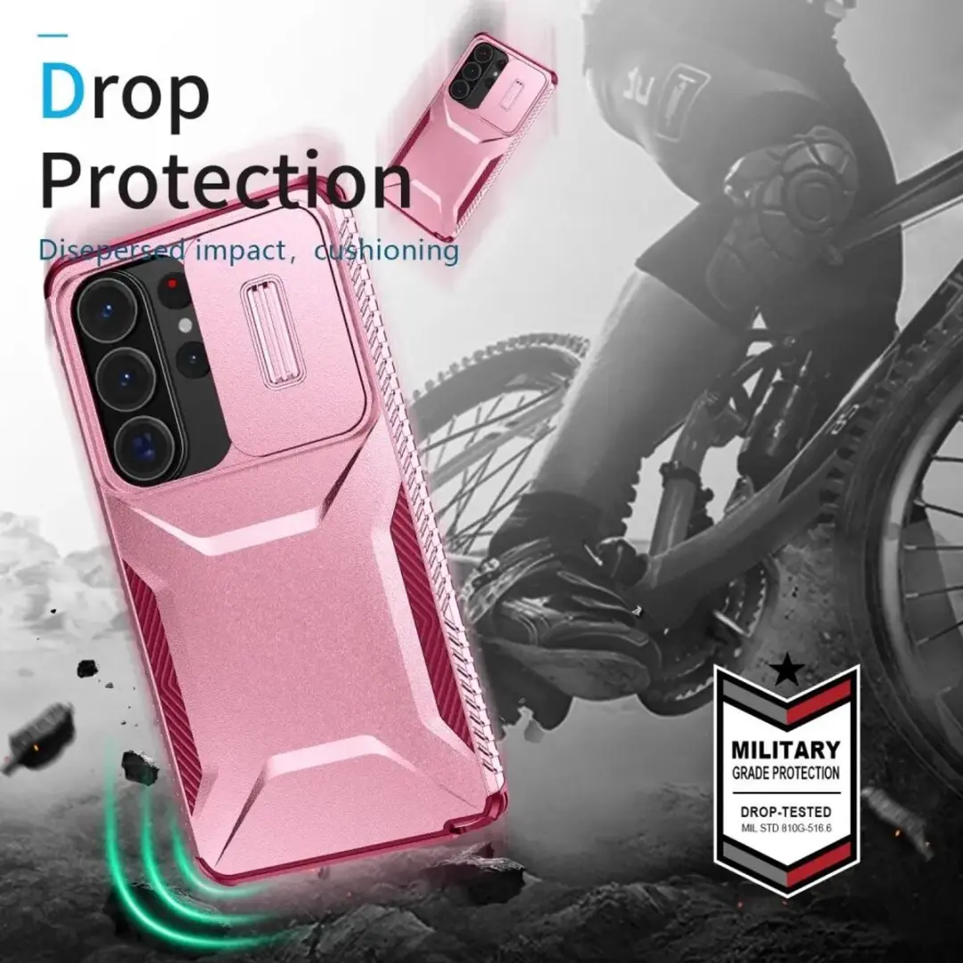 Selected Hoesje Samsung Galaxy S26 Ultra Camera Slider - Roze - afbeelding 6 van 6