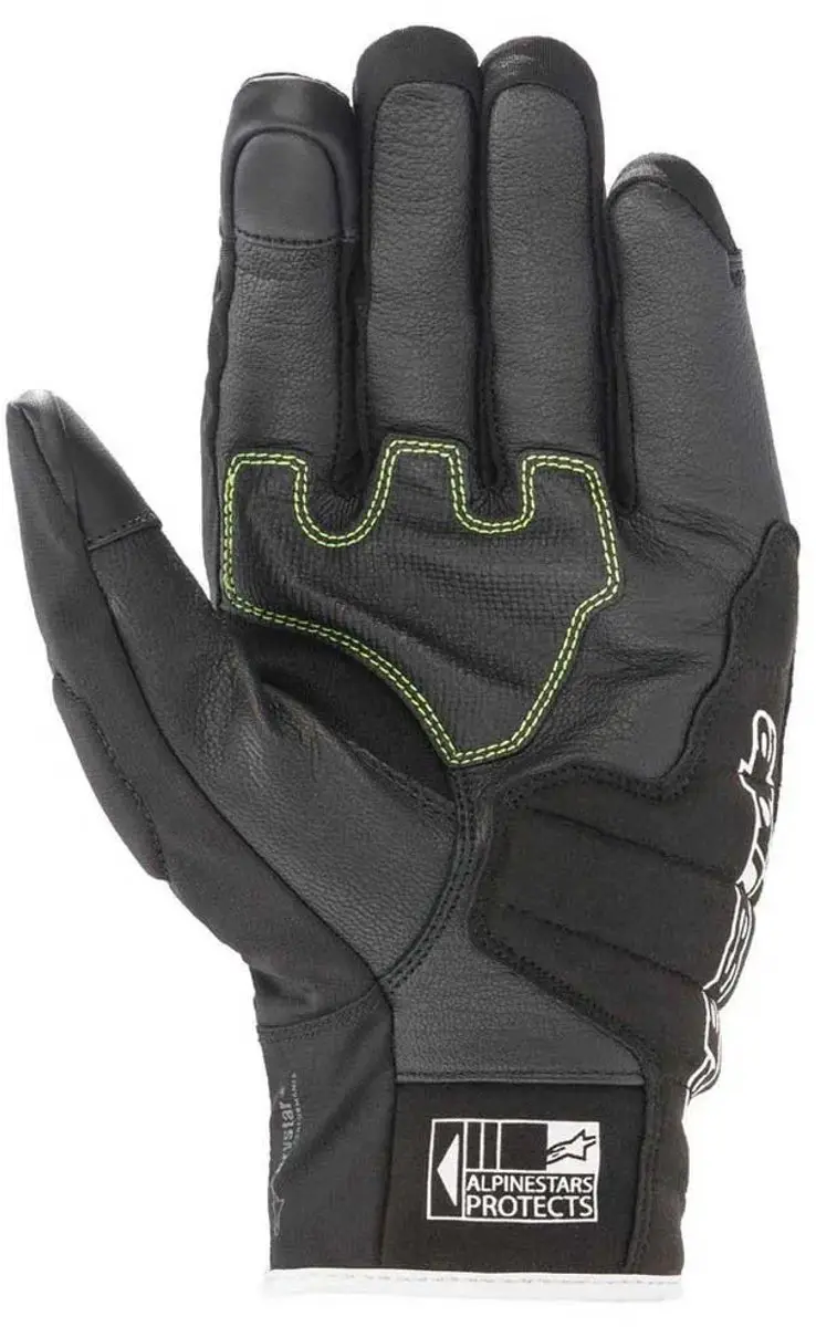 Alpinestars SMX Z Drystar Handschoen - M - Zwart/Wit/Rood/Fluo