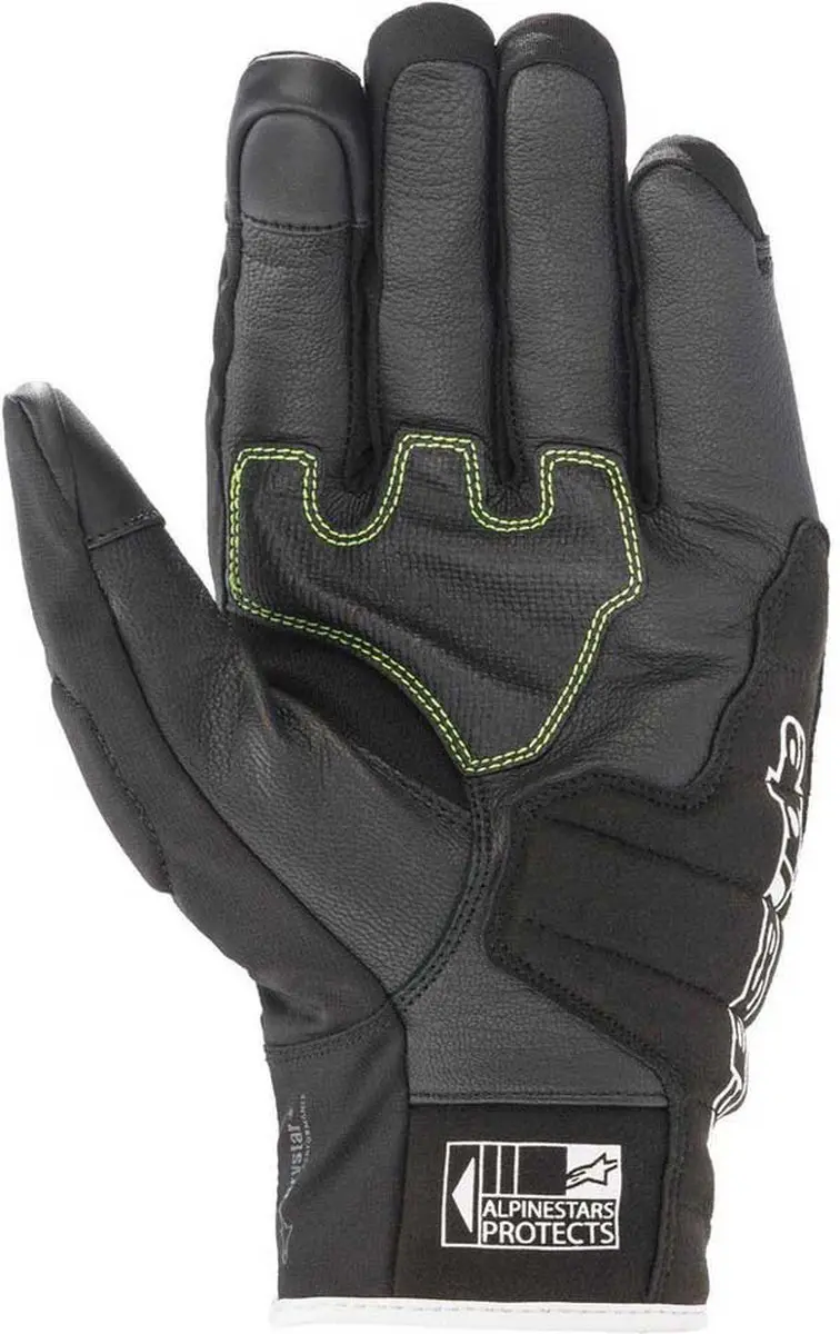 Alpinestars SMX Z Drystar Handschoen - M - Zwart/Wit/Rood/Fluo