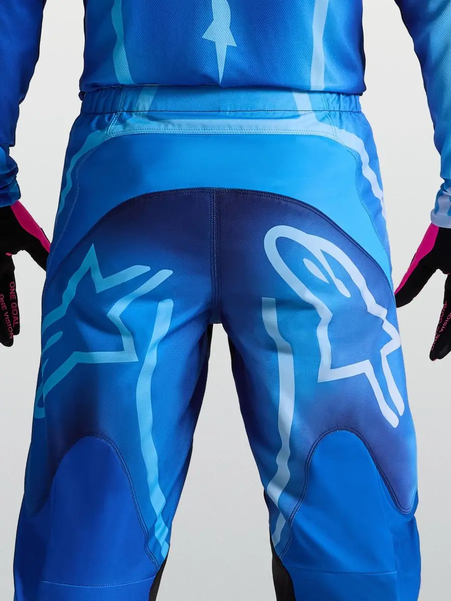Alpinestars Fluid Kepler Motocrossbroek Blauw/Lichtblauw - 34