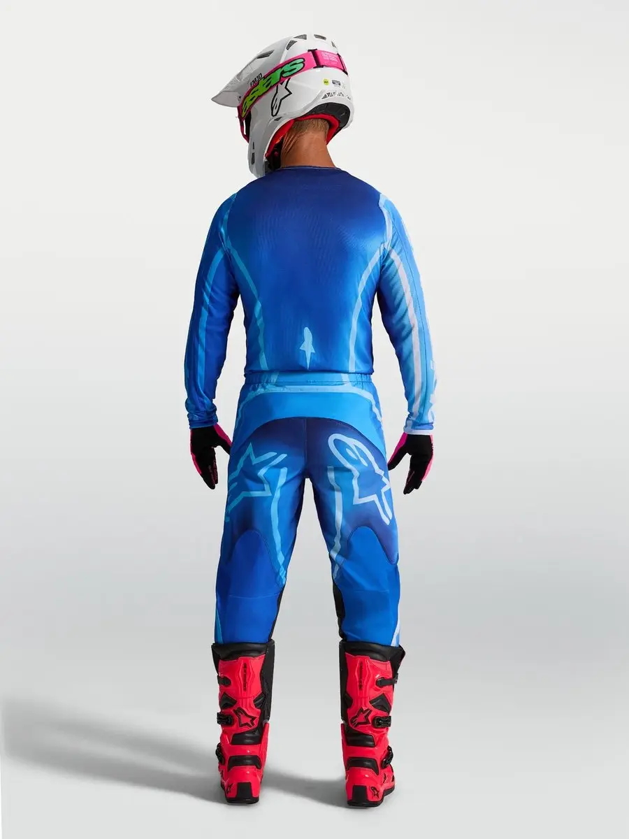Alpinestars Fluid Kepler Motocrossbroek Blauw/Lichtblauw - 34 - afbeelding 6 van 6
