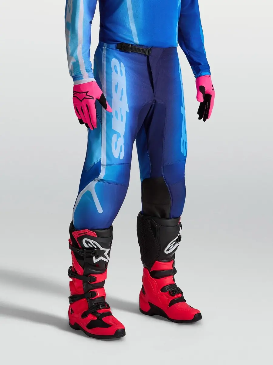 Alpinestars Fluid Kepler Motocrossbroek Blauw/Lichtblauw - 34