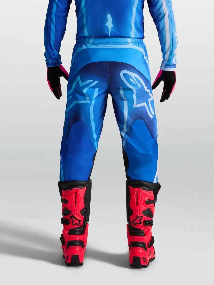 Alpinestars Fluid Kepler Motocrossbroek Blauw/Lichtblauw - 34