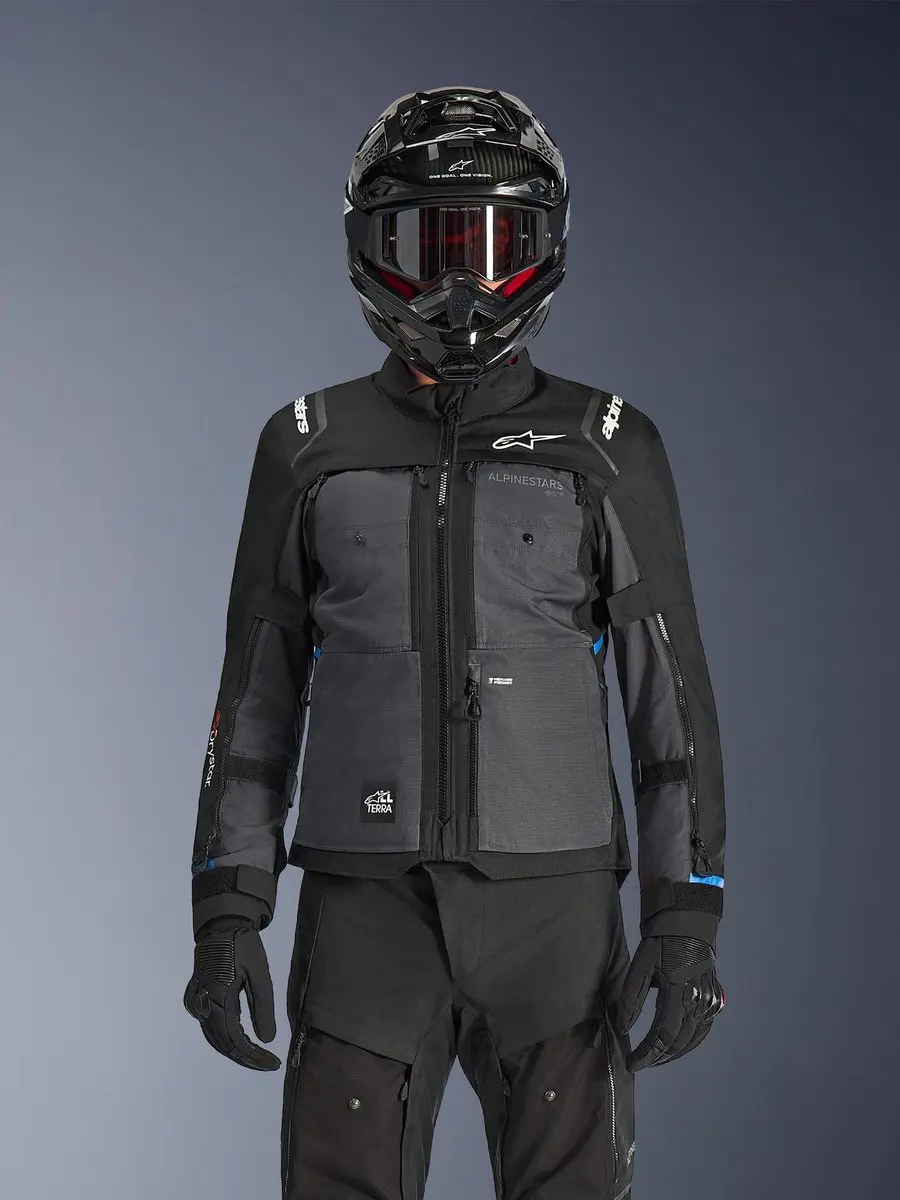 Alpinestars Cusco Drystar Motorjas - Maat L - Zwart/grijs