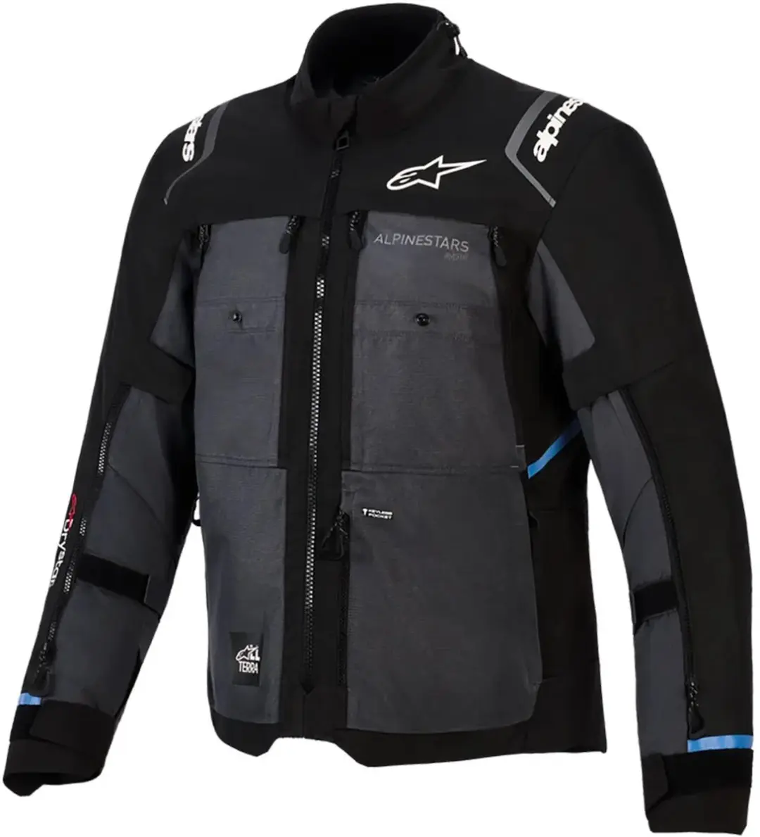 Alpinestars Cusco Drystar Motorjas - Maat L - Zwart/grijs
