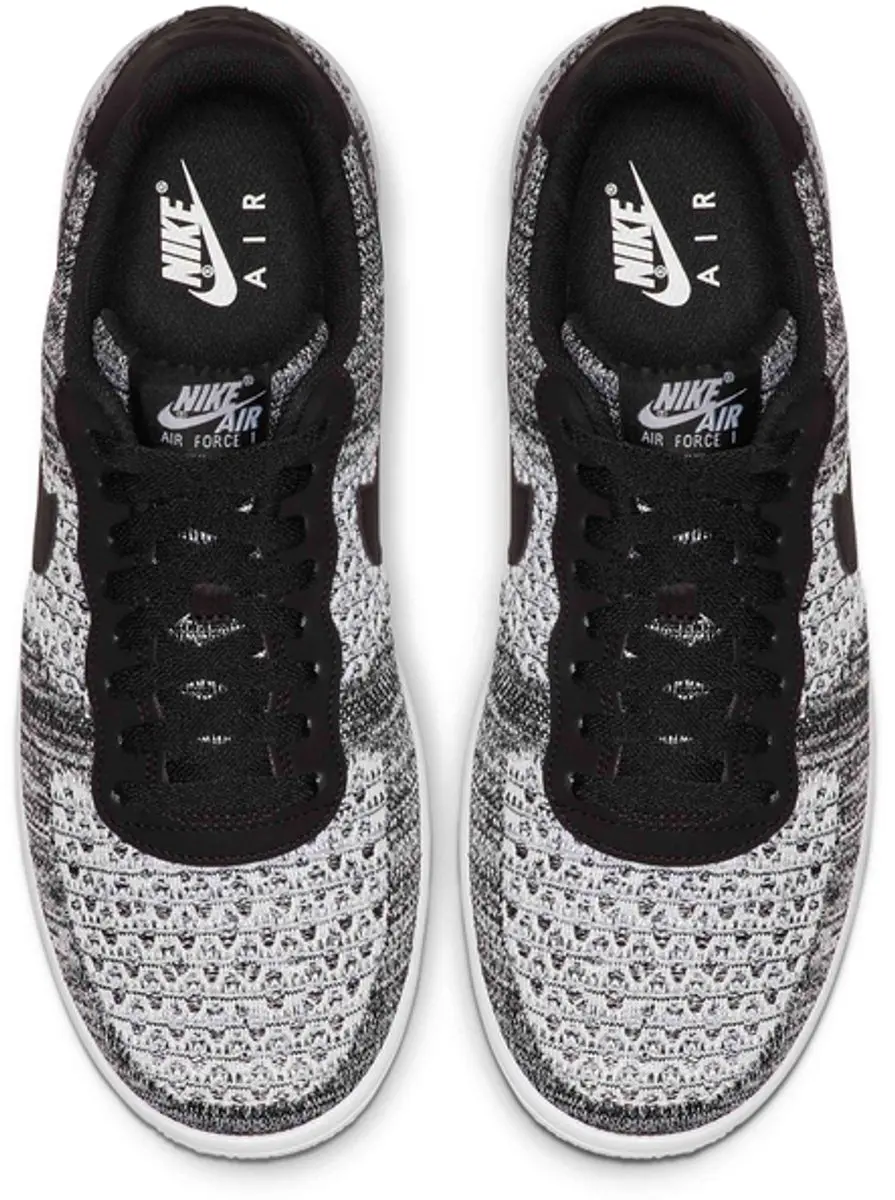 Nike Air Force 1 Flyknit 2 'Black Pure Platinum' - Maat 41