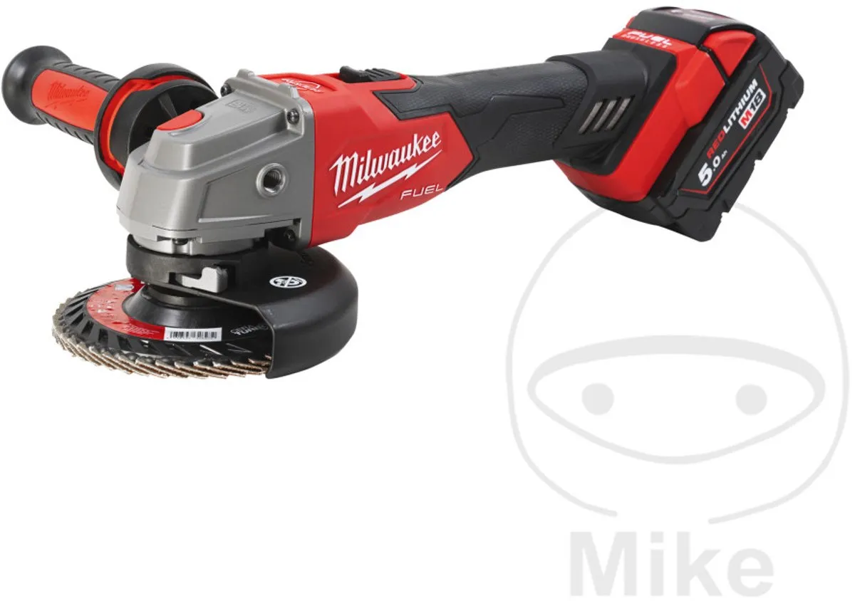 Milwaukee M18 FSAG125XB-502X Haakse Slijper 125mm - 2x 5.0Ah