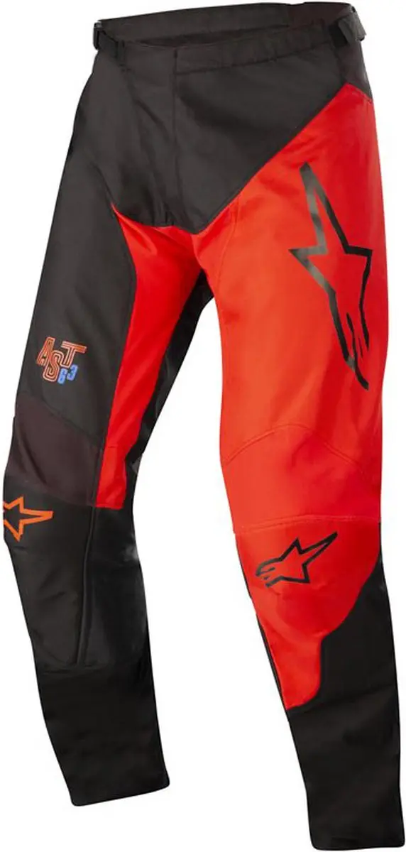 Alpinestars Racer Supermatic Broek - Zwart/Rood 28