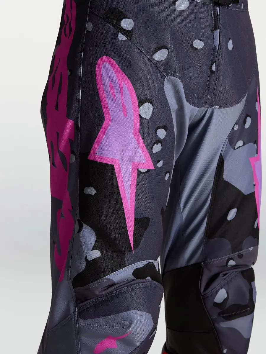 Alpinestars Racer Lone Motocrossbroek 32 - Grijs/Paars