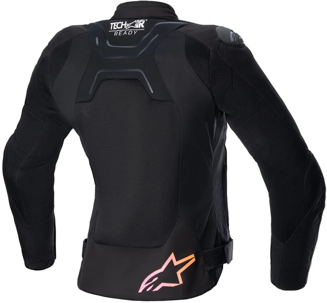 Alpinestars Stella SMX Air Jas - Zwart/Geel/Roze