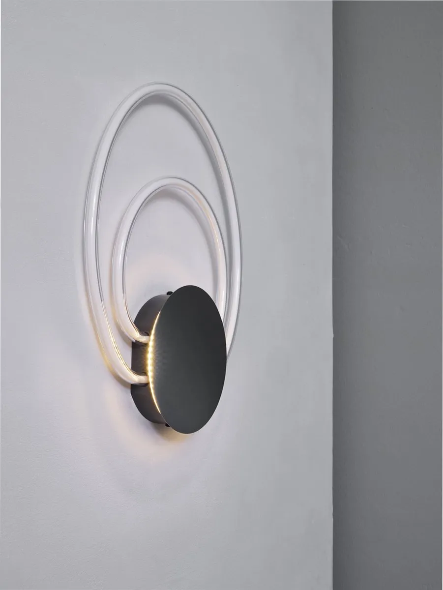 LEDVANCE Decor Helios Wandlamp 12W 960lm - Donkergrijs - afbeelding 6 van 6