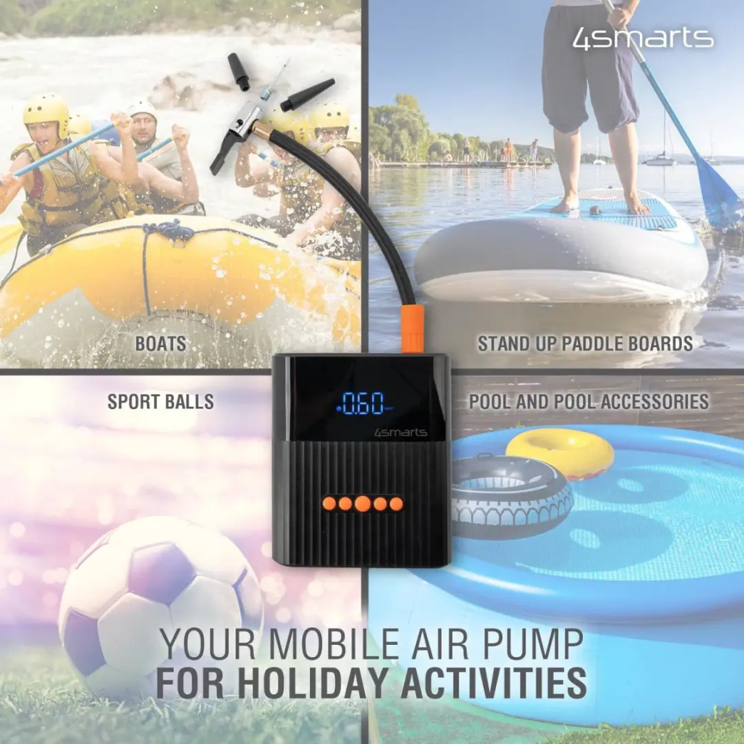 4Smarts Jump Starter Pitstop+ Powerbank 8800mAh - 3x Smartphone - 10W - Transparent