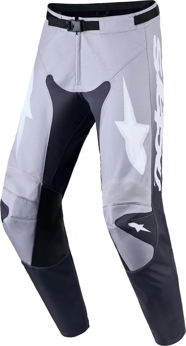 Alpinestars Racer Motocrossbroek Grijs/Paars