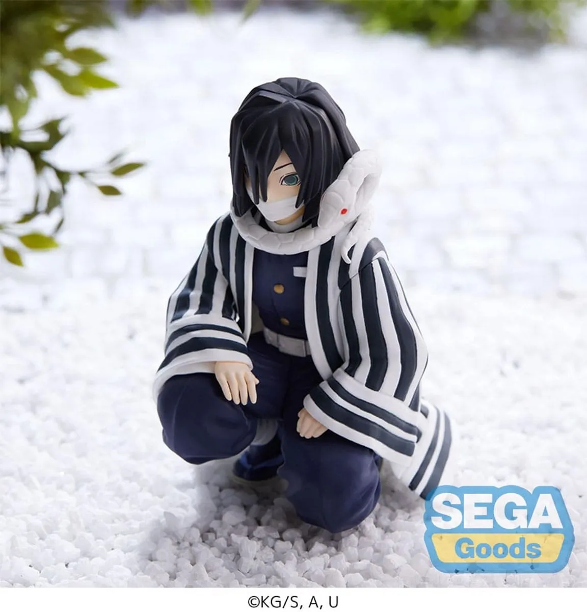 Sega Demon Slayer PM Obanai Iguro Hashira Staande Statue 11cm - Multicolor