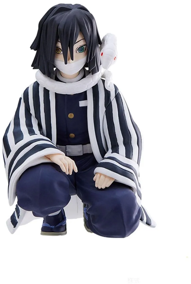 Sega Demon Slayer PM Obanai Iguro Hashira Staande Statue 11cm - Multicolor