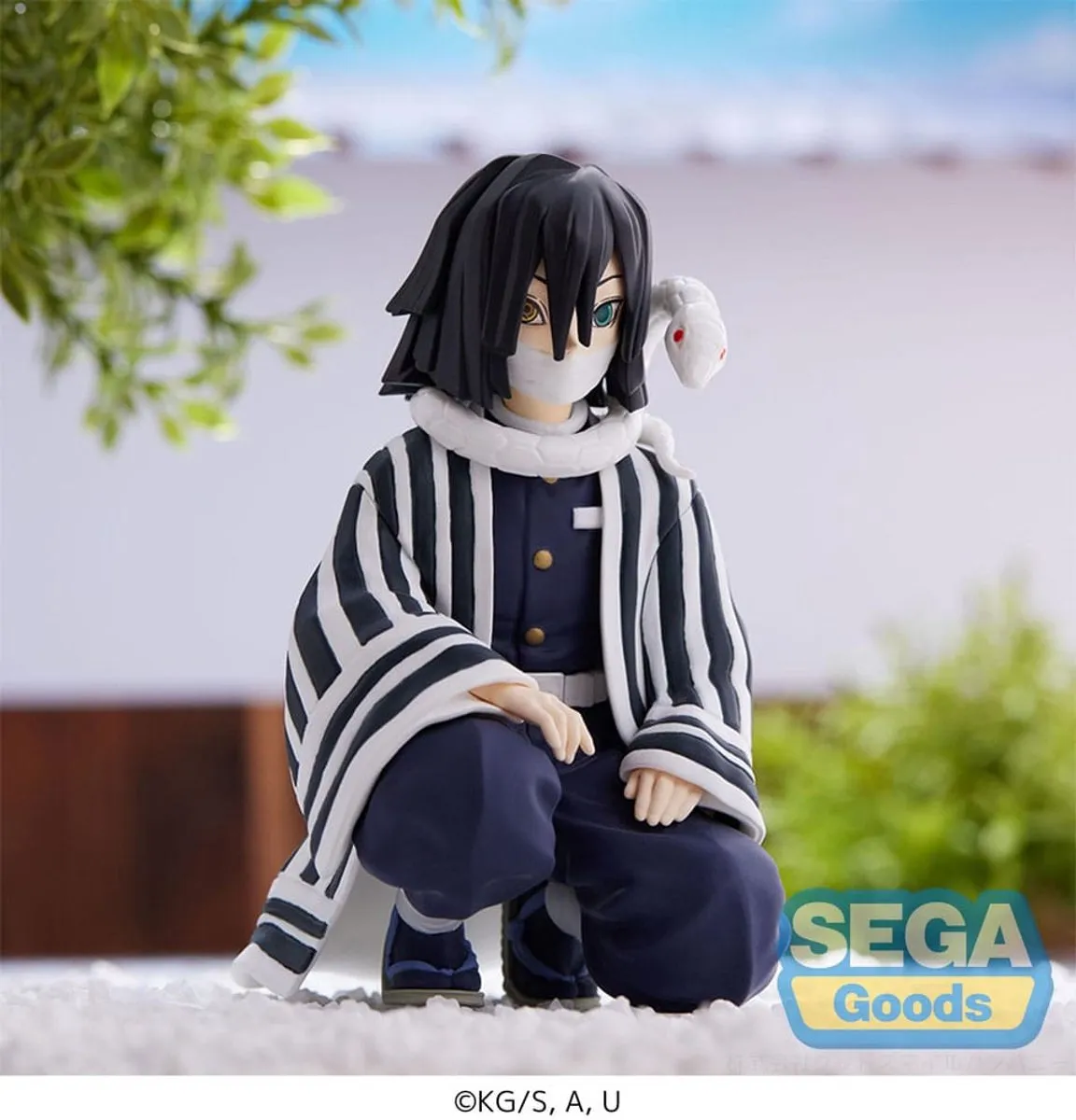Sega Demon Slayer PM Obanai Iguro Hashira Staande Statue 11cm - Multicolor
