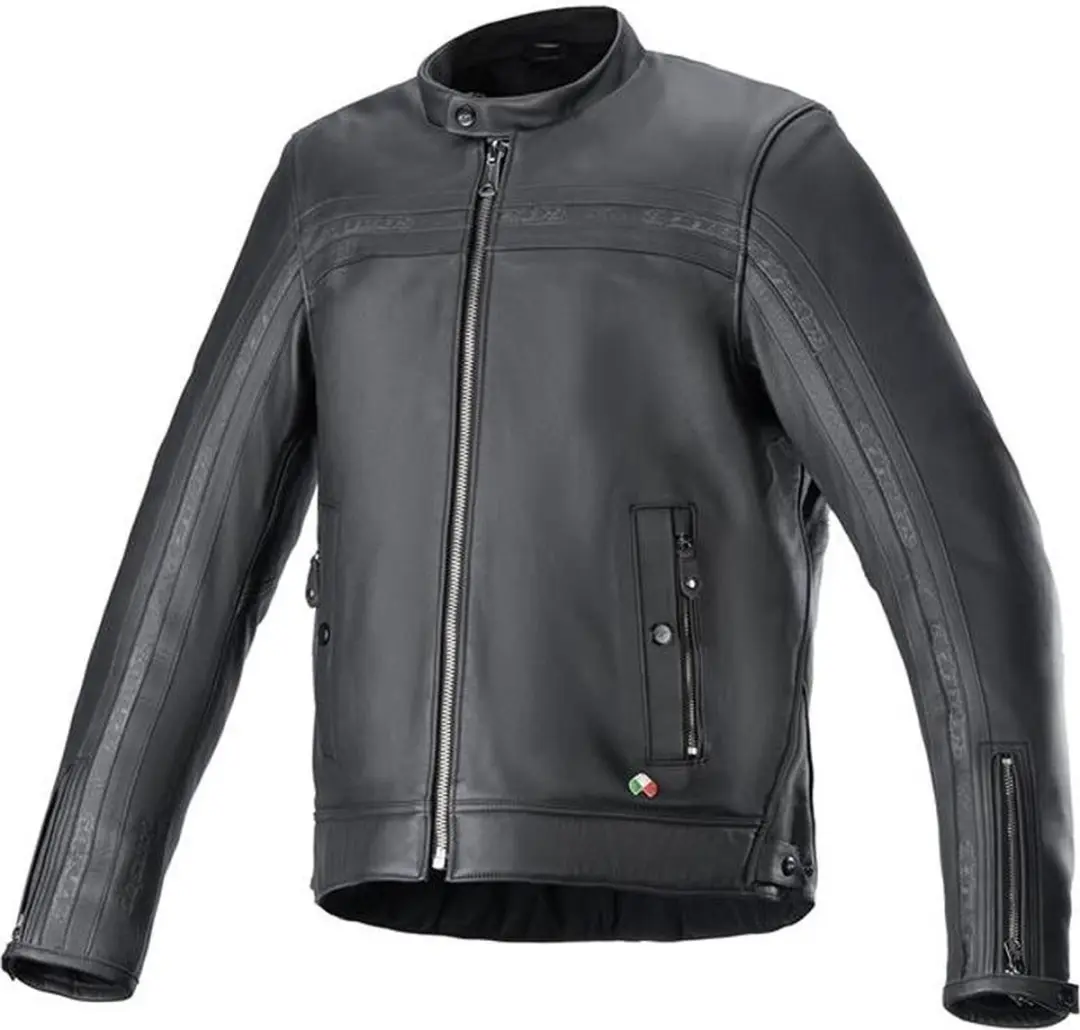 Alpinestars Dyno Lederen Jas - Zwart - 2XL