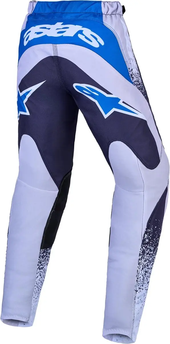 Alpinestars Fluid Drag Jeugd Motocrossbroek 28 - Zwart/Grijs/Blauw
