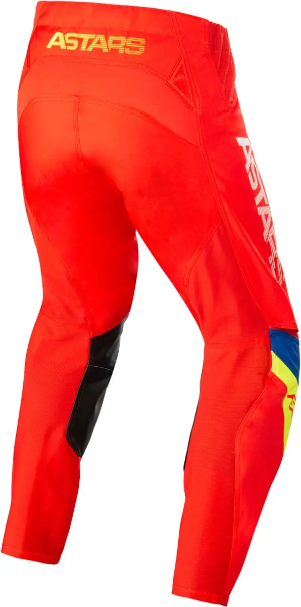 Alpinestars Techstar Quadro Broek - 30 - Rood/Geel/Blauw