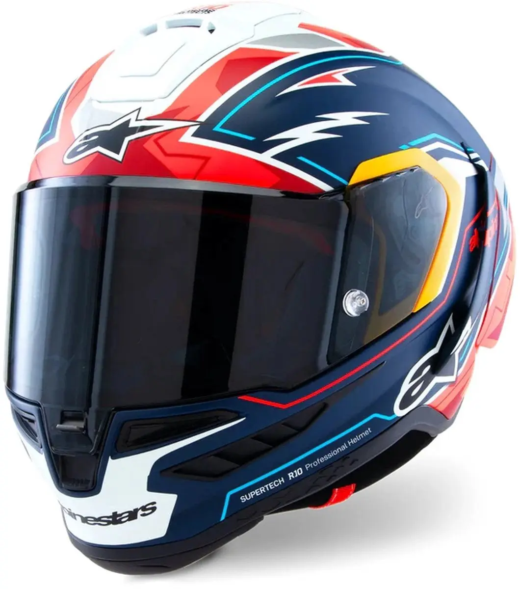 Alpinestars Supertech R10 Pedro Acosta Carbon Integraalhelm S - Multicolor