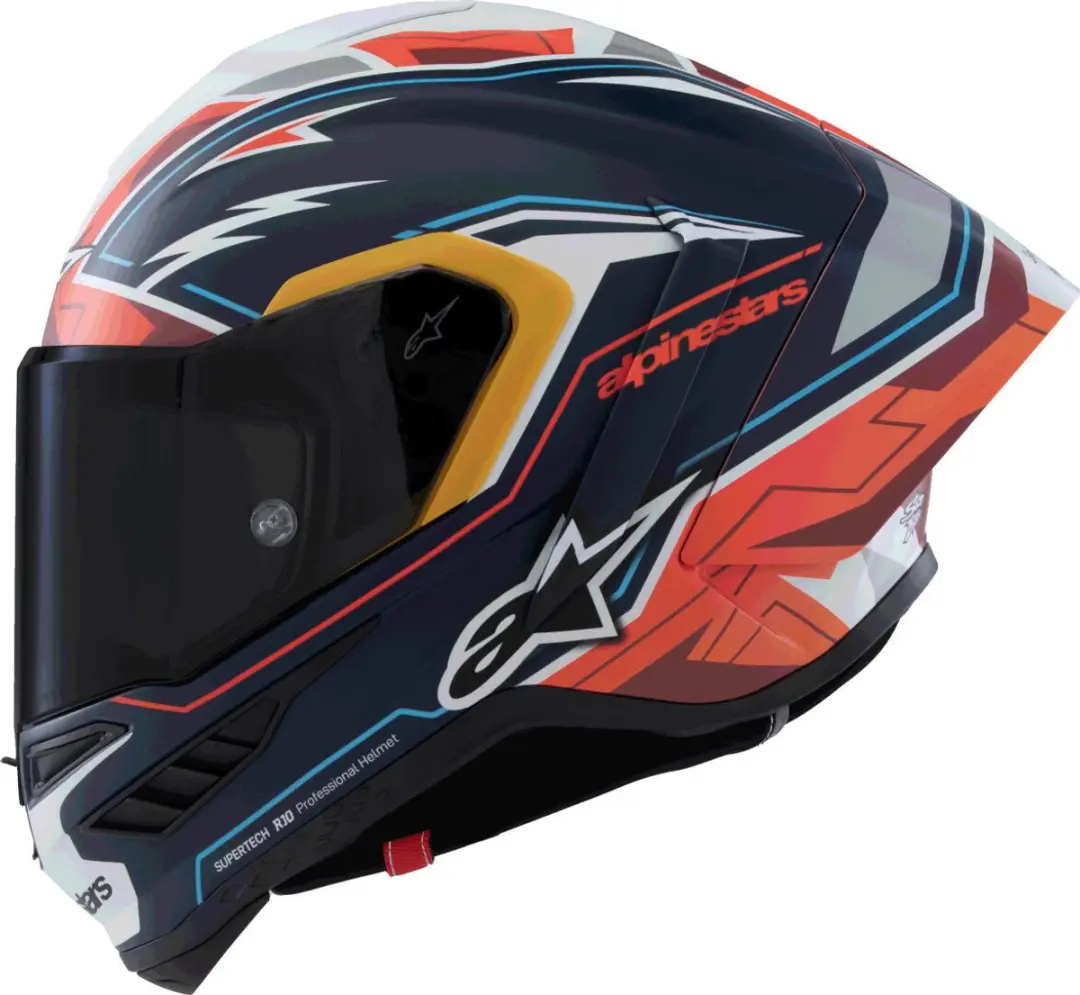 Alpinestars Supertech R10 Pedro Acosta Carbon Integraalhelm S - Multicolor