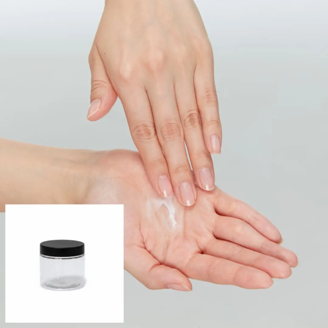 Alpha Packaging Plastic Pot 200ml - 10 Stuks - Zwart/Transparant