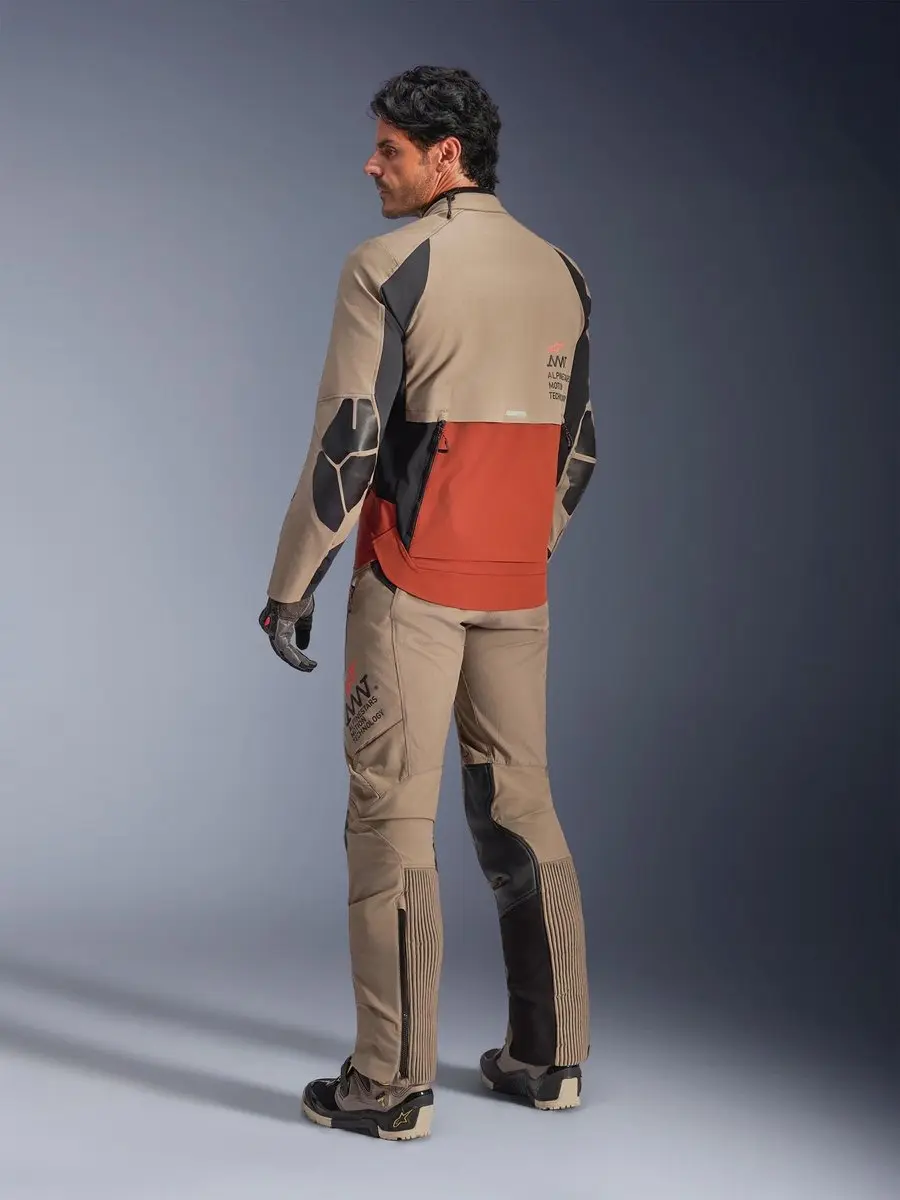 Alpinestars AMT-8 Stretch Drystar XF Motorjas - Zwart