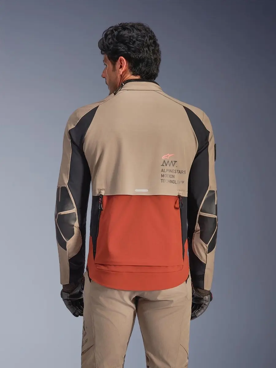 Alpinestars AMT-8 Stretch Drystar XF Motorjas - Zwart
