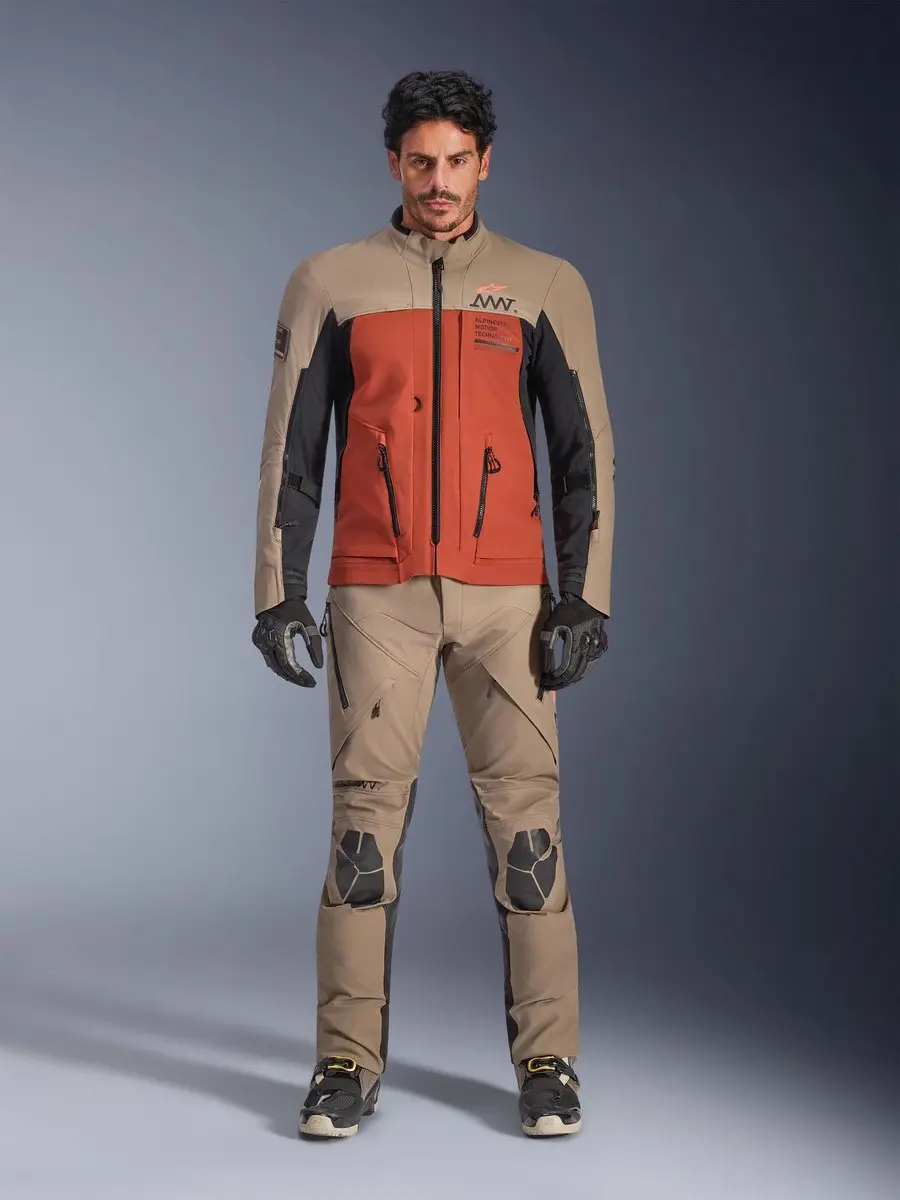 Alpinestars AMT-8 Stretch Drystar XF Motorjas - Zwart - afbeelding 6 van 6