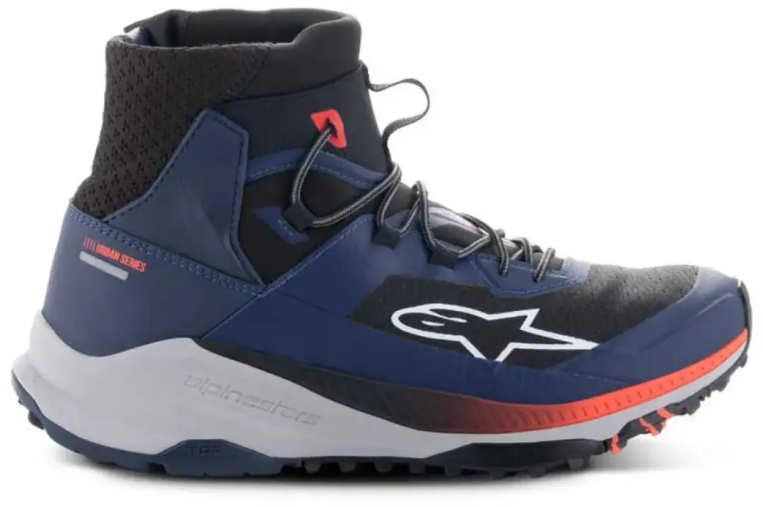 Alpinestars Speedforce XR Motorschoenen 44 - Blauw/Zwart/Fluo Rood/Grijs