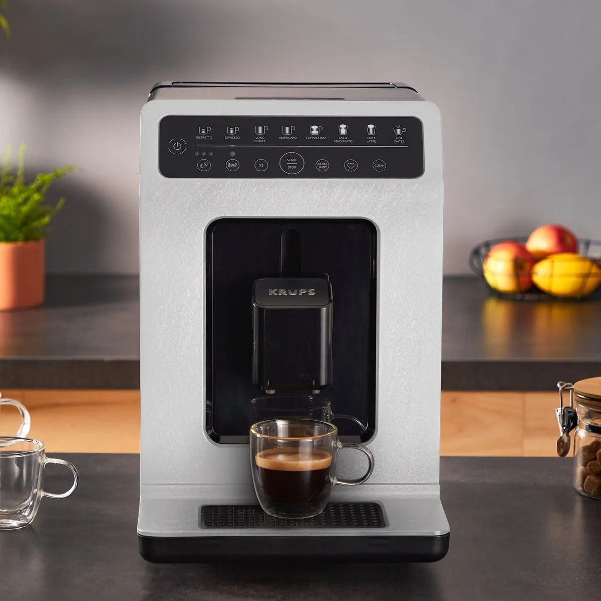 Krups Evidence ECO-Design EA897A Volautomatische Espressomachine - Nube - afbeelding 6 van 6