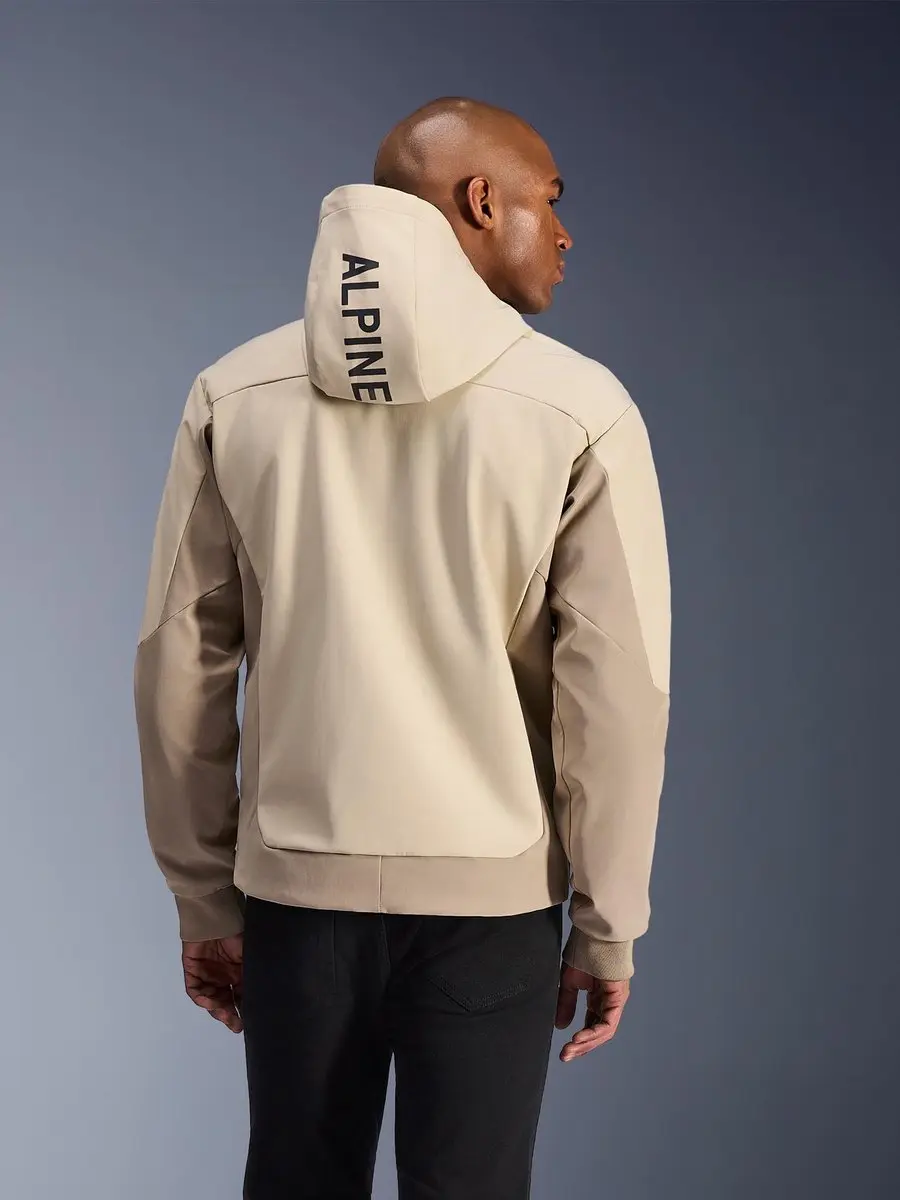 Alpinestars Radium Tech Motorfiets Zip Hoodie - Grijs/Beige 2XL