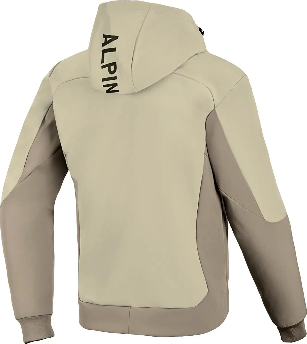 Alpinestars Radium Tech Motorfiets Zip Hoodie - Grijs/Beige 2XL