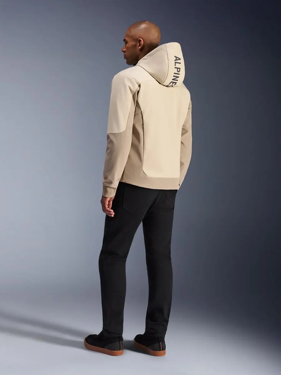 Alpinestars Radium Tech Motorfiets Zip Hoodie - Grijs/Beige 2XL