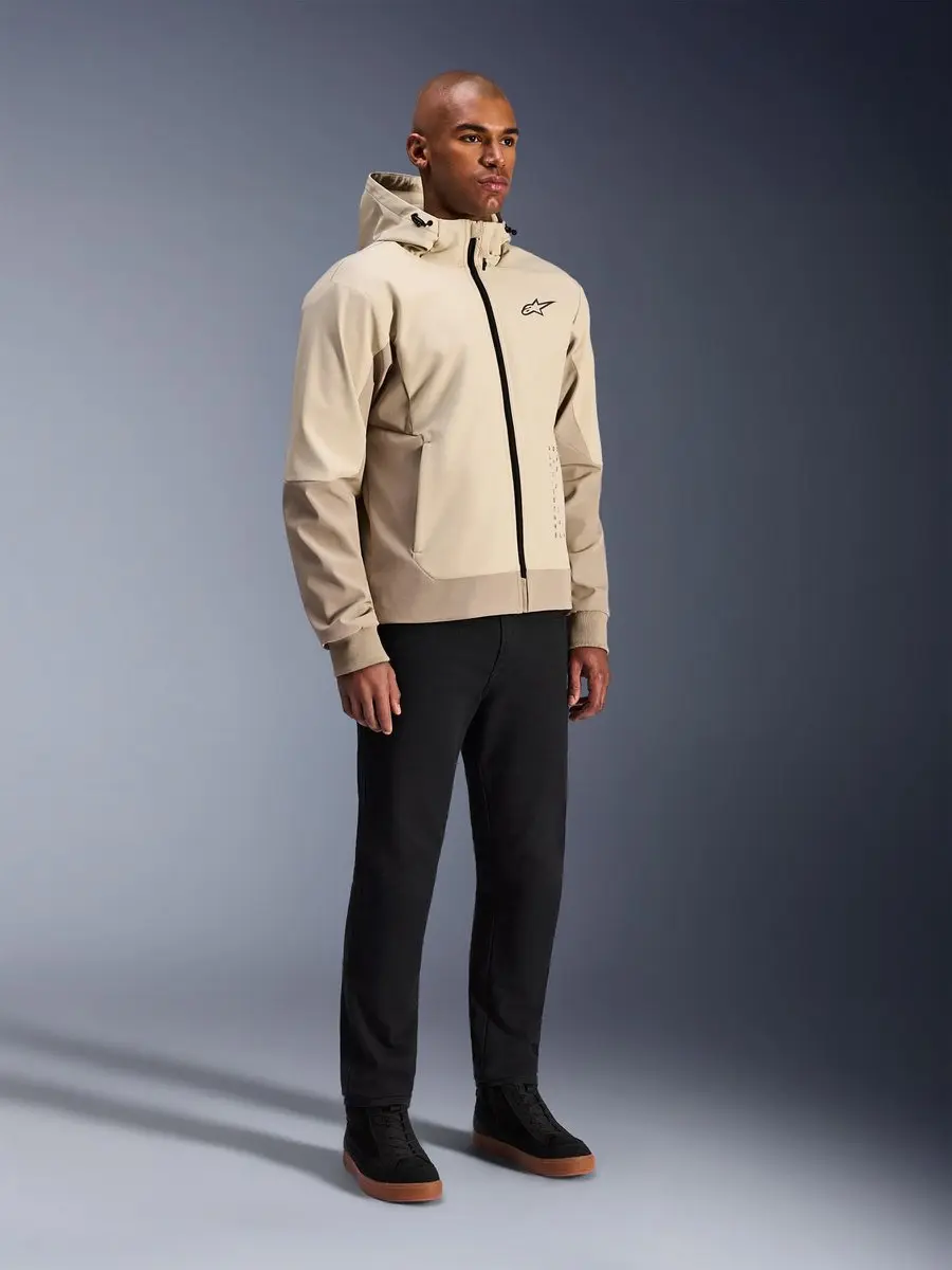 Alpinestars Radium Tech Motorfiets Zip Hoodie - Grijs/Beige 2XL - afbeelding 6 van 6