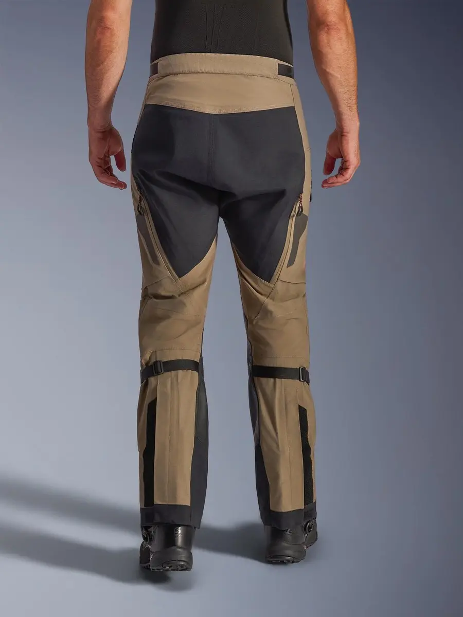 Alpinestars Nazca 3L Gore-Tex Pro Motorbroek - Zwart/Bruin 5XL