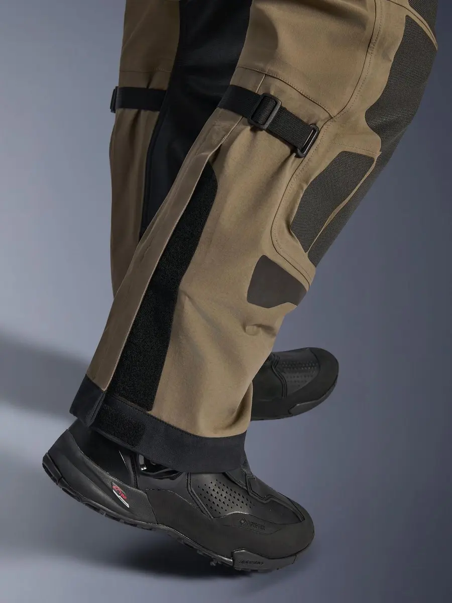 Alpinestars Nazca 3L Gore-Tex Pro Motorbroek - Zwart/Bruin 5XL