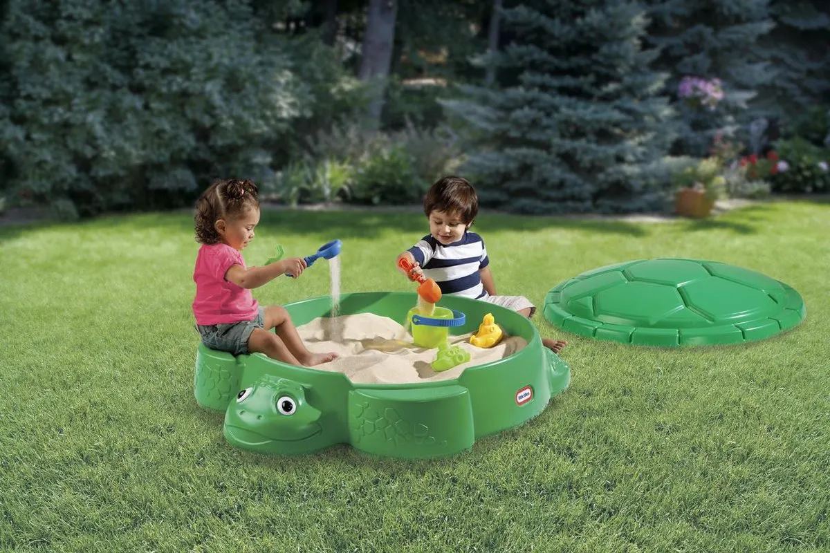 Little Tikes Schildpad Zandbak - Groen