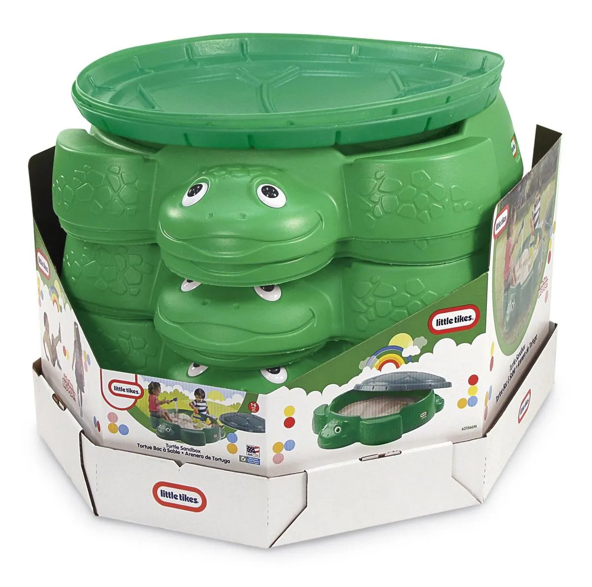 Little Tikes Schildpad Zandbak - Groen