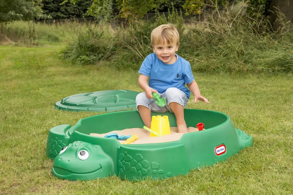 Little Tikes Schildpad Zandbak - Groen - afbeelding 6 van 6