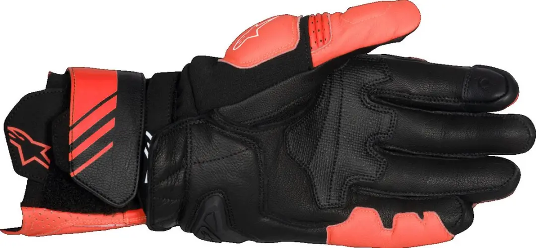 Alpinestars GP Plus R V3 Handschoenen - Zwart/Rood Fluorescerend - 3XL