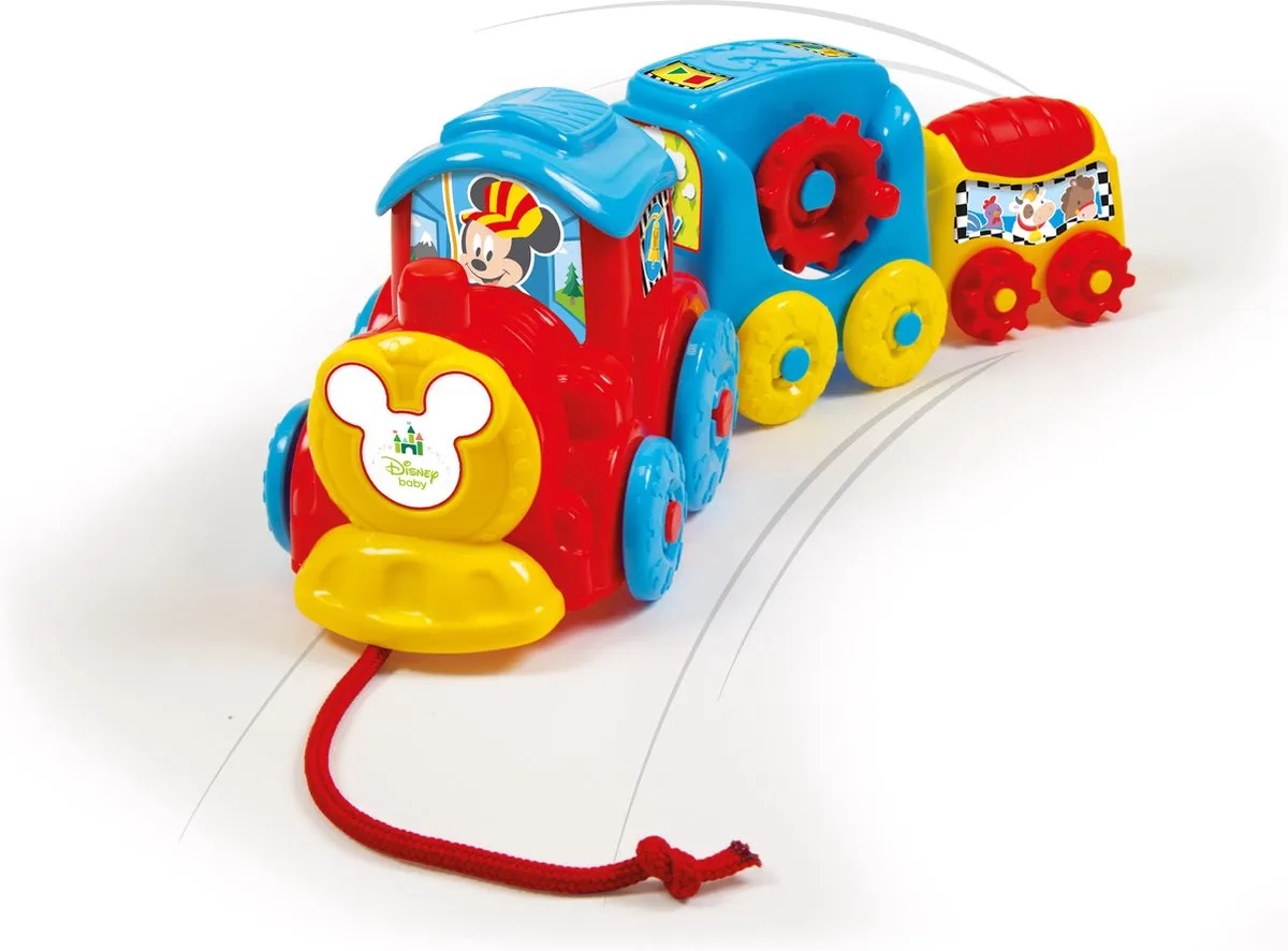 Clementoni Disney Baby Speeltrein - 3 Delig - Multicolor - afbeelding 4 van 6