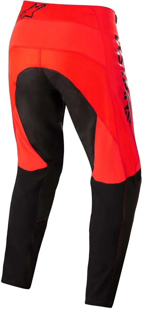 Alpinestars Fluid Tripple Broek - Zwart/Rood/Geel - 28