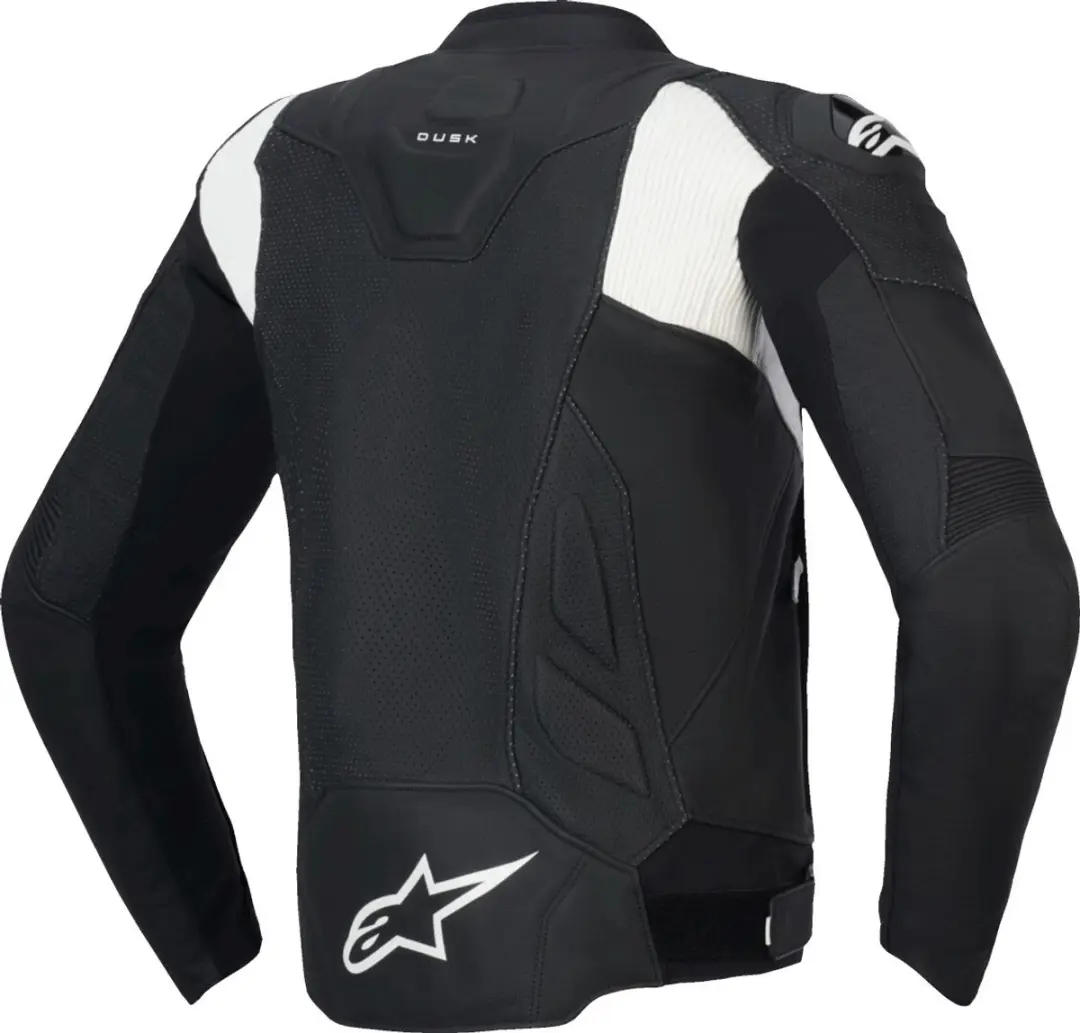Alpinestars Dusk Airflow Motorjas - Zwart/Wit