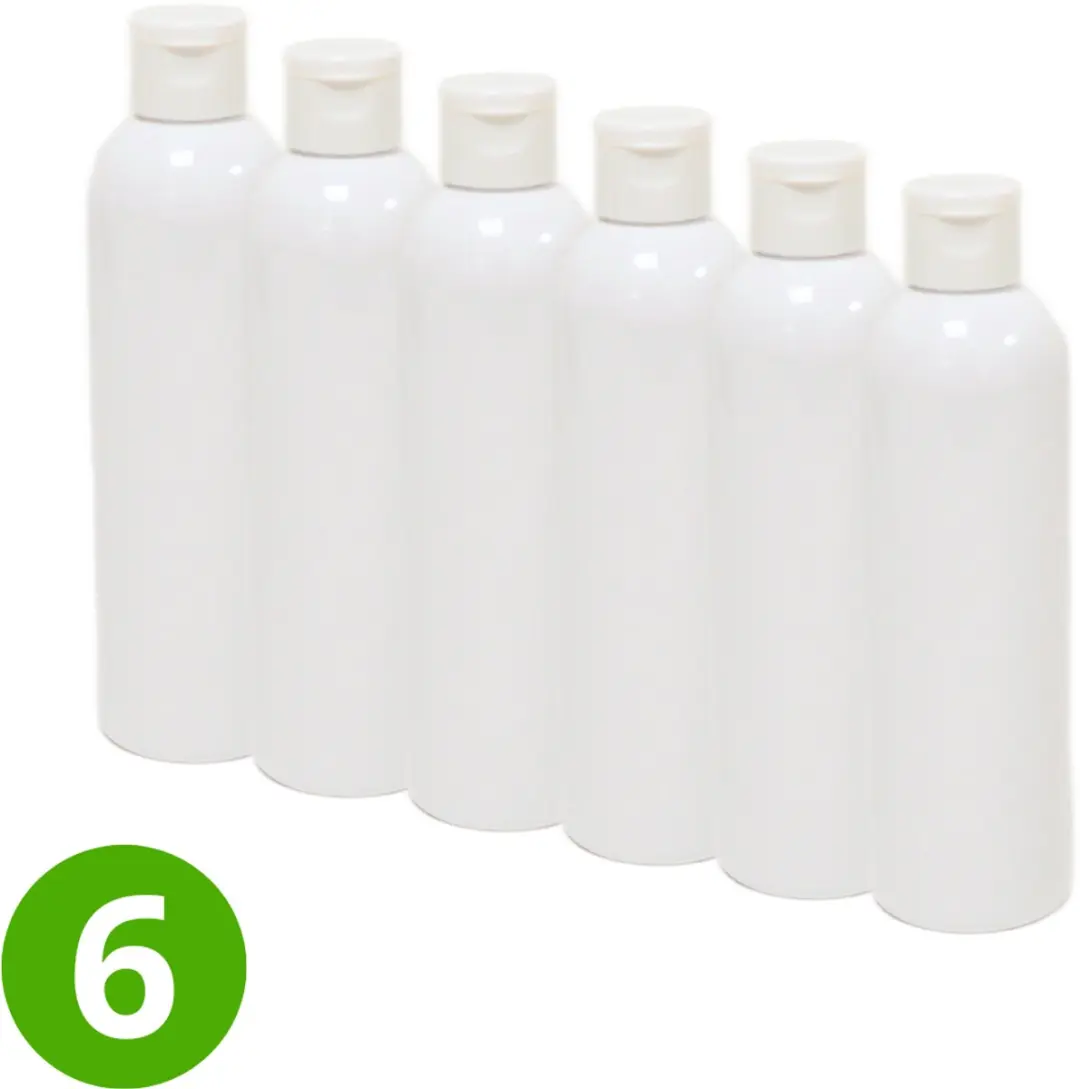 Alpha Packaging 250ml Ronde Plastic Fles PET Wit