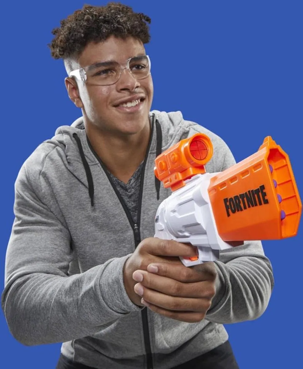 Nerf Fortnite SR Blaster E9391 - Wit