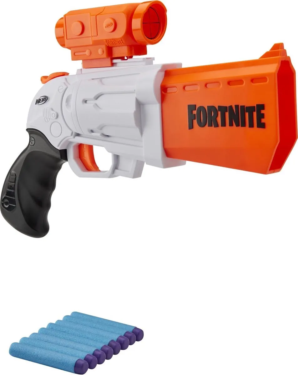Nerf Fortnite SR Blaster E9391 - Wit