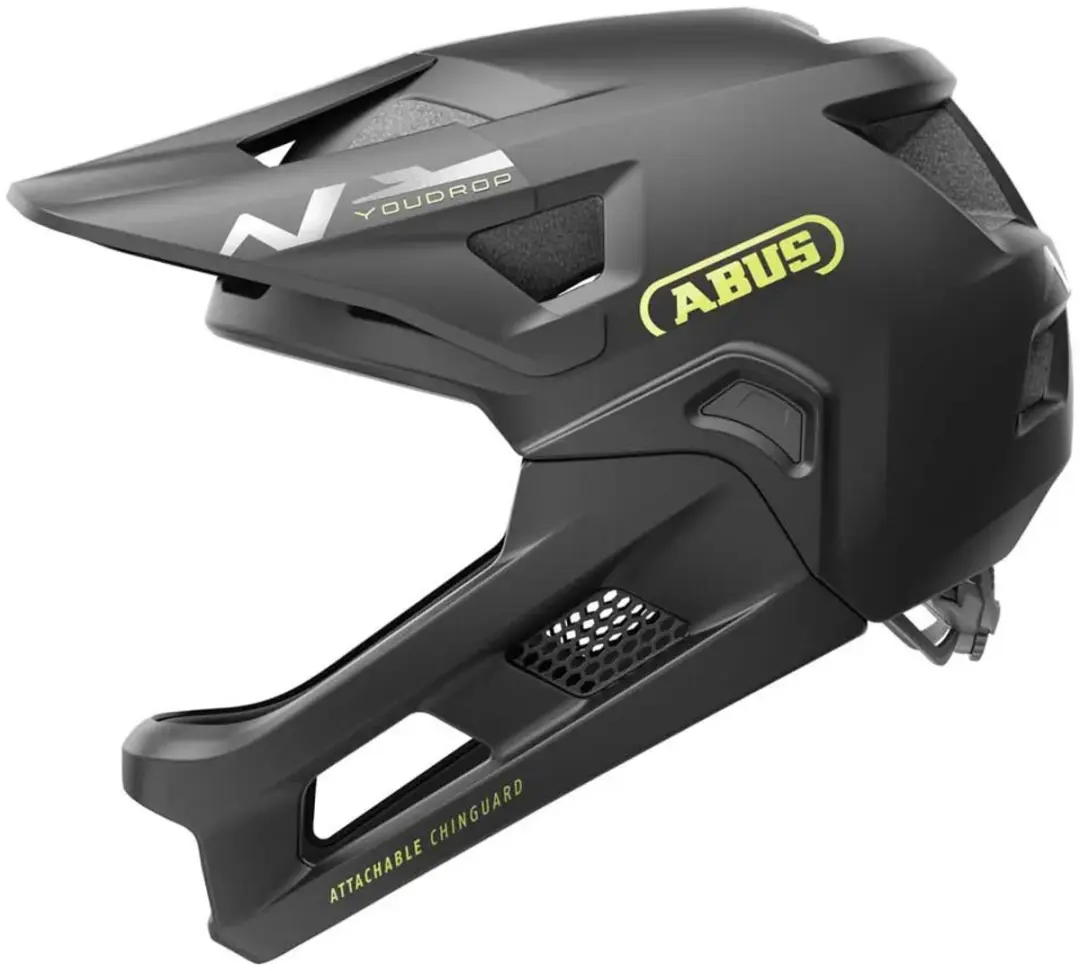ABUS YOUDROP FF Fietshelm - 48-55cm - Zwart
