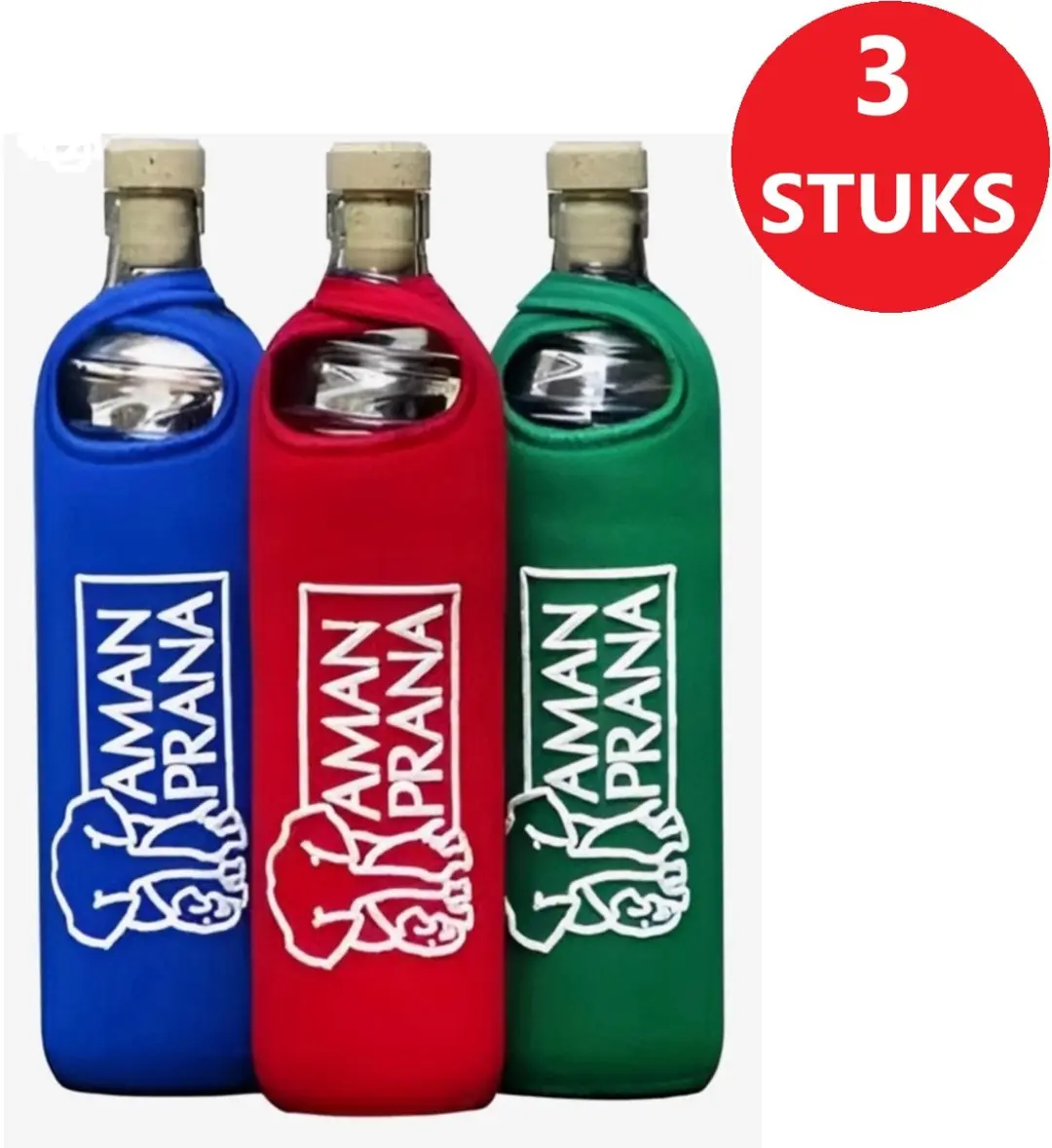 Aman Prana Waterfles Glas 500ml